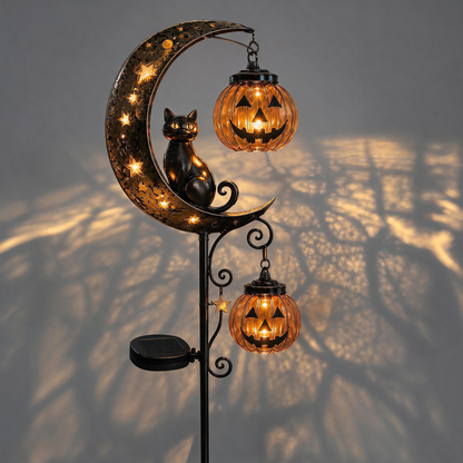 🎃 Shop Early for Halloween! 49% OFF Pumpkin Moon Garden Stake Light