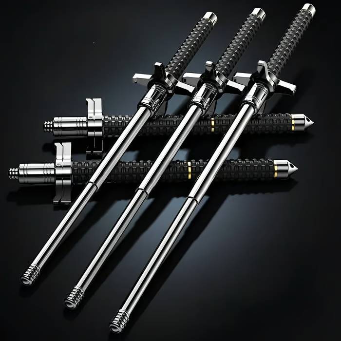 🎉LAST DAY 55% OFF🔥Improved Self-Defense, Automatically Retractable Hiking Stick