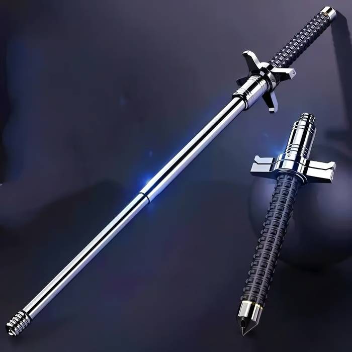 🎉LAST DAY 55% OFF🔥Improved Self-Defense, Automatically Retractable Hiking Stick