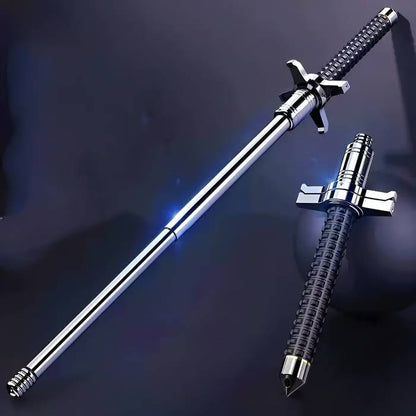 🎉LAST DAY 55% OFF🔥Improved Self-Defense, Automatically Retractable Hiking Stick