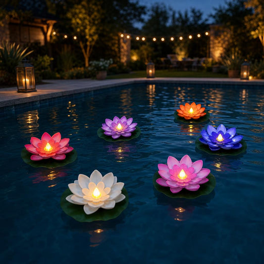 💮2026 Hot Sale🌸Floating Lotus Lights