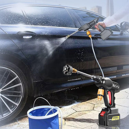 🚗 60% OFF! 💦 PORTABLE CAR WASH MACHINE - High Pressure & Multi-Purpose Use, Compact Design for Easy Storage, Ideal for Outdoor Cleaning and Vehicles 🌟🔧