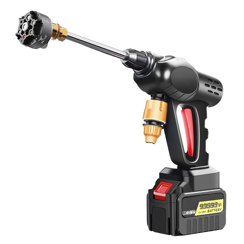 🚗 60% OFF! 💦 PORTABLE CAR WASH MACHINE - High Pressure & Multi-Purpose Use, Compact Design for Easy Storage, Ideal for Outdoor Cleaning and Vehicles 🌟🔧