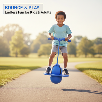 Fun and Fitness Never Stop💪2‑in‑1 Pogo Jumper &amp; Balance Ball