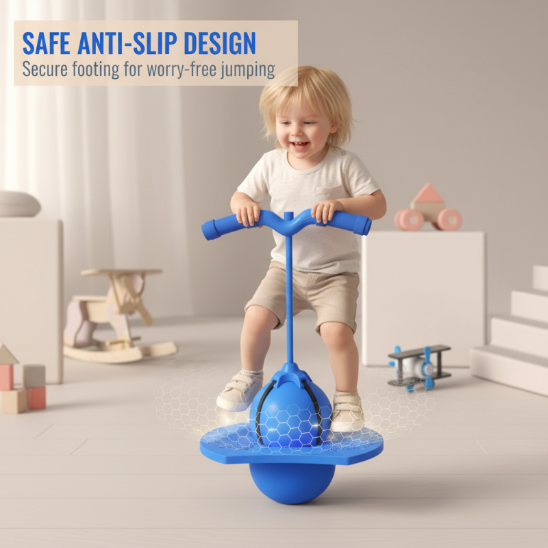 Fun and Fitness Never Stop💪2‑in‑1 Pogo Jumper &amp; Balance Ball
