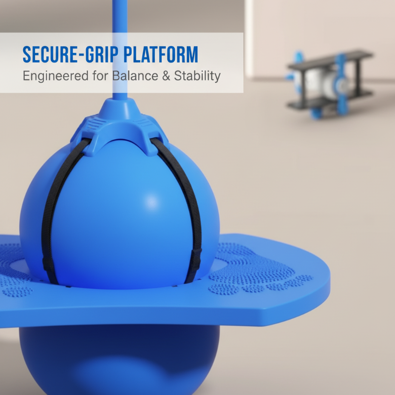 Fun and Fitness Never Stop💪2‑in‑1 Pogo Jumper &amp; Balance Ball