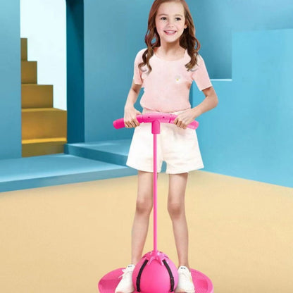Fun and Fitness Never Stop💪2‑in‑1 Pogo Jumper &amp; Balance Ball