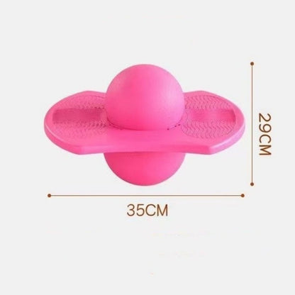 Fun and Fitness Never Stop💪2‑in‑1 Pogo Jumper &amp; Balance Ball