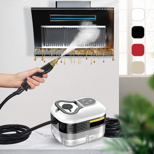 🧼 50% OFF NOW! 💨 Handheld Steam Cleaner – 105°C High Temp, 6-Level Adjustable Steam & 9 Accessories 🚿