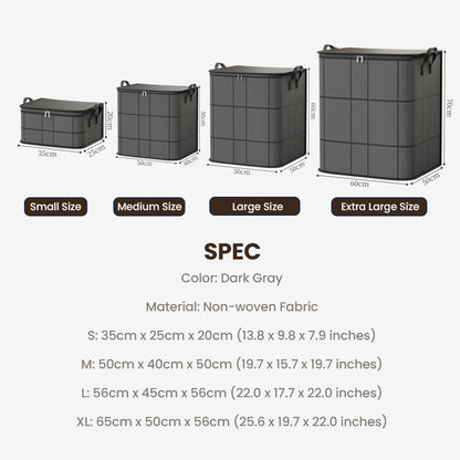 💥50% OFF Factory Clearance –📦Foldable Storage Tote – Waterproof, Dustproof, Big & Portable 🌟