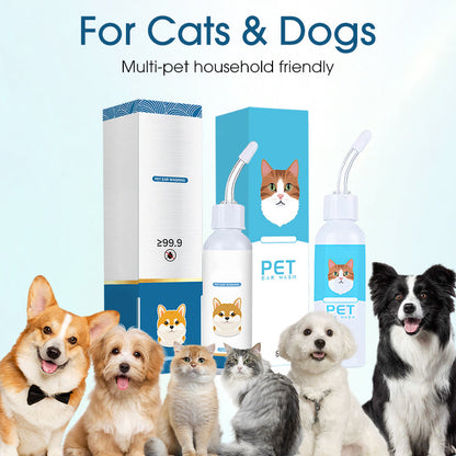 🐶🐱 Pet Ear Cleaner – Gentle Relief for Itchy Ears in Dogs & Cats👂✨