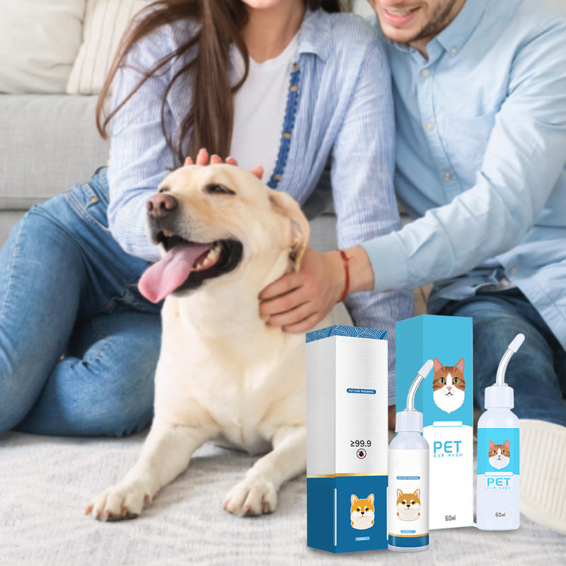 🐶🐱 Pet Ear Cleaner – Gentle Relief for Itchy Ears in Dogs & Cats👂✨
