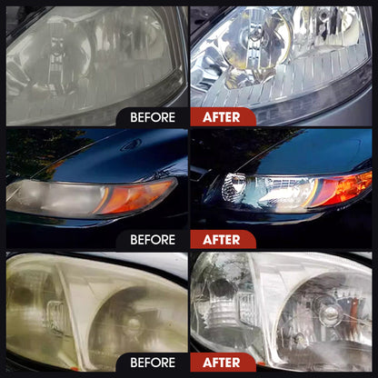 💡Car Headlight Restoration Kit🧽 Bring Dull Lights Back to Life
