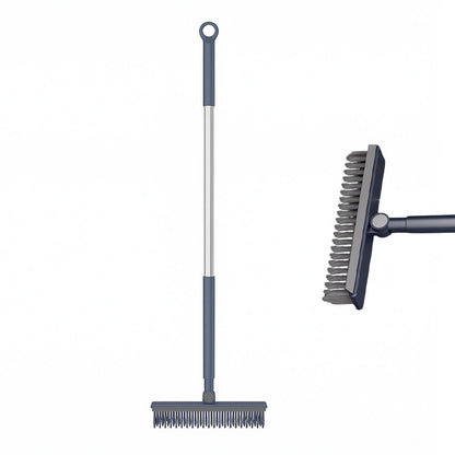 🧹 2-in-1 Grout & Corner Scrubber Brush with Squeegee🫧