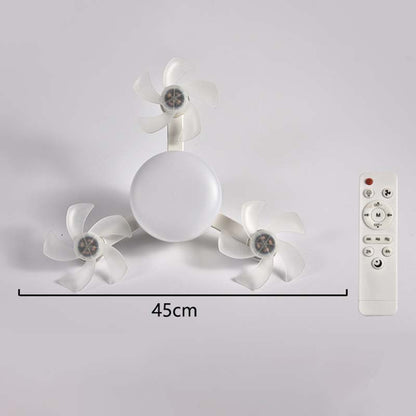 🔥HOT SALE 50% OFF🌀New E27 Socket Ceiling Fan Light – 2‑in‑1 Silent LED Fan with Remote Control