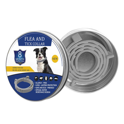 🔥 SELLING FAST 50% OFF 🐶 Premium Adjustable Flea & Tick Collar for Dogs & Cats 🐱