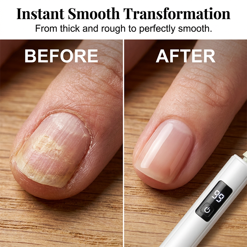 🥳💞HOT SALE 50% OFF💅✨Professional Electric Nail Polisher – Smooths thick nails, 99-speed display. Multiple heads for shaping & buffing. Salon at home! 🌟💎