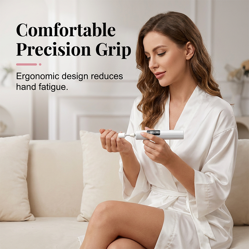 🥳💞HOT SALE 50% OFF💅✨Professional Electric Nail Polisher – Smooths thick nails, 99-speed display. Multiple heads for shaping & buffing. Salon at home! 🌟💎