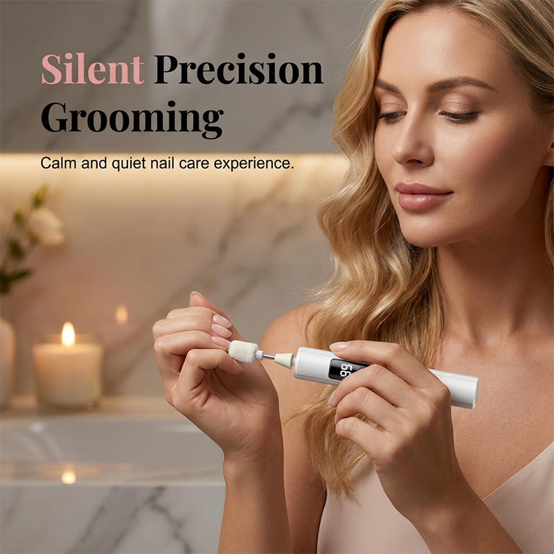 🥳💞HOT SALE 50% OFF💅✨Professional Electric Nail Polisher – Smooths thick nails, 99-speed display. Multiple heads for shaping & buffing. Salon at home! 🌟💎