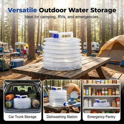 🔥HOT SLAE 49% OFF💧 Collapsible Water Container 🚰 Leakproof with Spigot