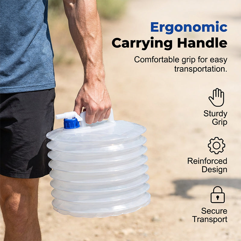 🔥HOT SLAE 49% OFF💧 Collapsible Water Container 🚰 Leakproof with Spigot