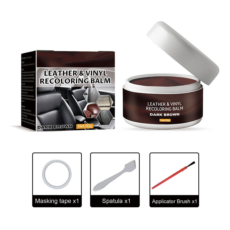 Leather Repair Paste – Fills scratches & scuffs, restores texture. Available in multiple colours. Save your favourite sofa! 💺🛡️