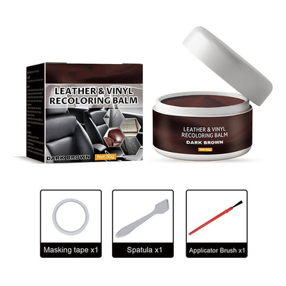 Leather Repair Paste – Fills scratches & scuffs, restores texture. Available in multiple colours. Save your favourite sofa! 💺🛡️