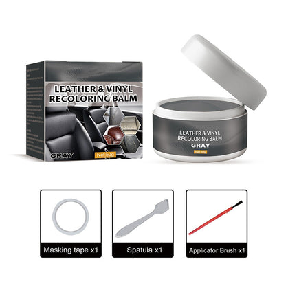 Leather Repair Paste – Fills scratches & scuffs, restores texture. Available in multiple colours. Save your favourite sofa! 💺🛡️