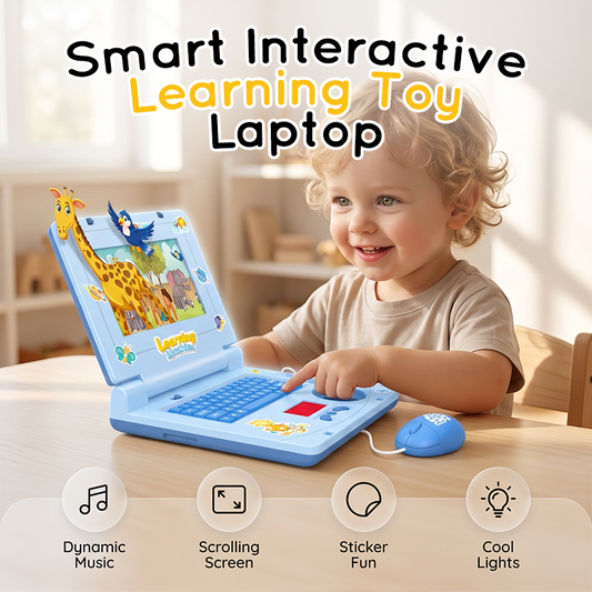 💻🎓 Kids Interactive Learning Toy Laptop – Educational Pretend Play Computer 🧠✨