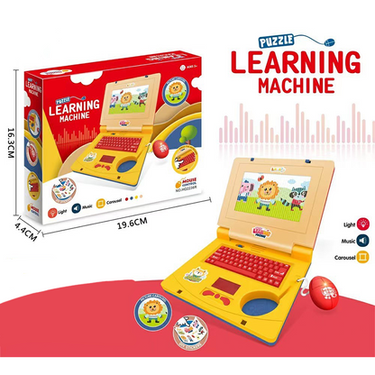 💻🎓 Kids Interactive Learning Toy Laptop – Educational Pretend Play Computer 🧠✨