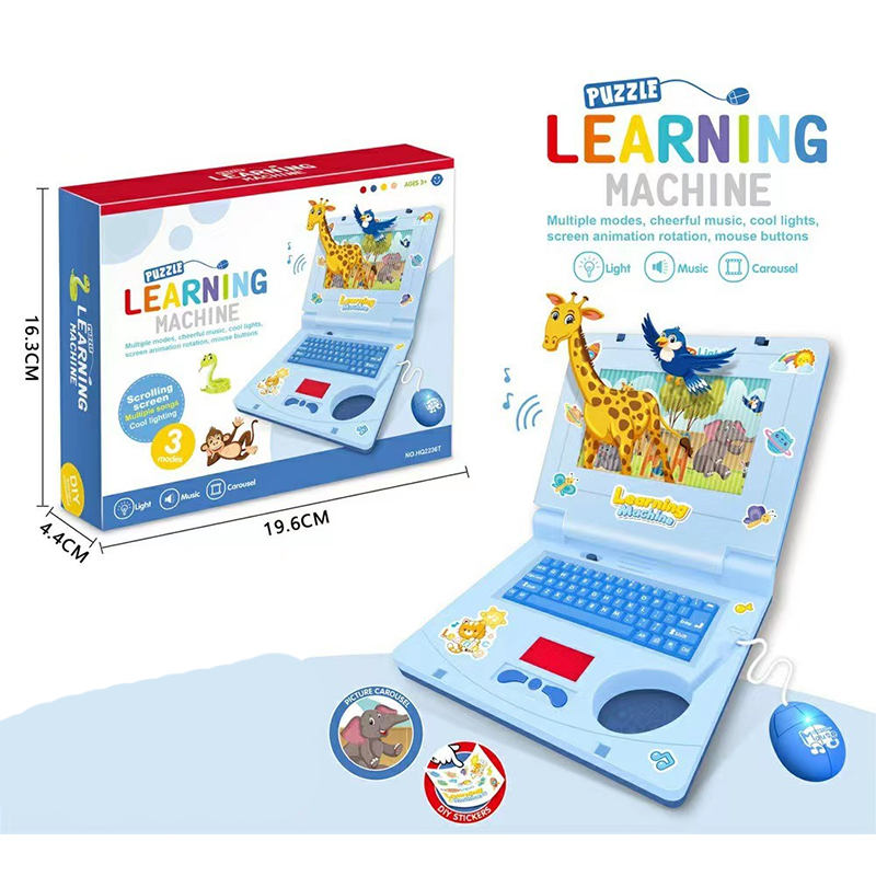 💻🎓 Kids Interactive Learning Toy Laptop – Educational Pretend Play Computer 🧠✨