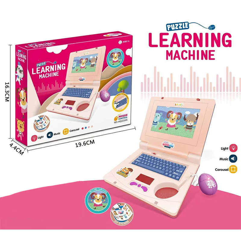 💻🎓 Kids Interactive Learning Toy Laptop – Educational Pretend Play Computer 🧠✨