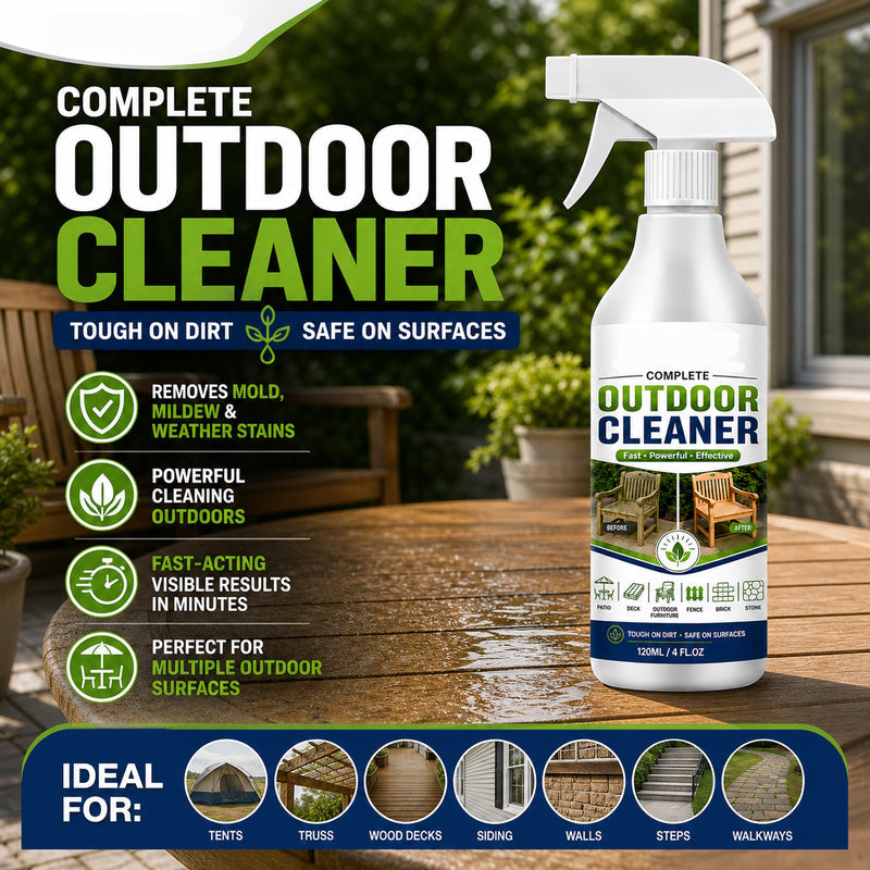 🏡Refresh Your Outdoor Spaces 🍃Multi-Surface Outdoor Cleaning Spray