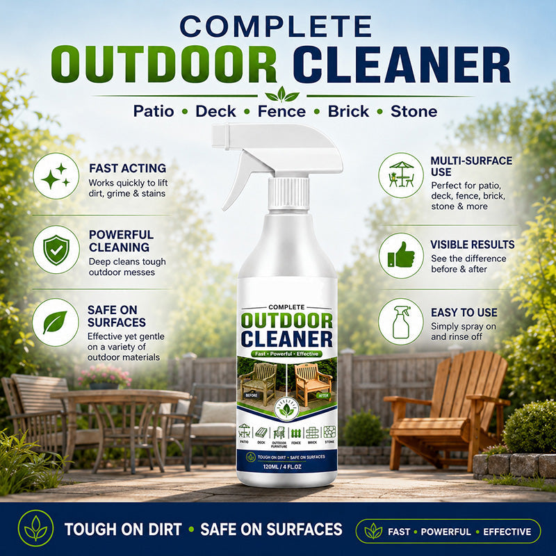 🏡Refresh Your Outdoor Spaces 🍃Multi-Surface Outdoor Cleaning Spray