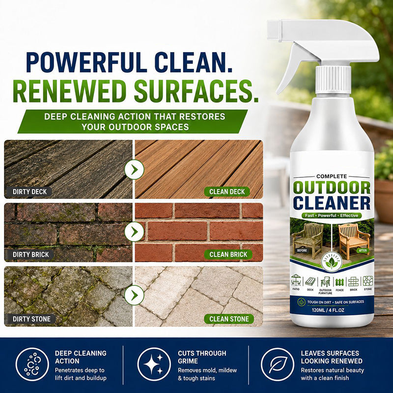 🏡Refresh Your Outdoor Spaces 🍃Multi-Surface Outdoor Cleaning Spray