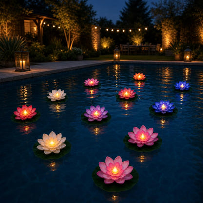 💮2026 Hot Sale🌸Floating Lotus Lights